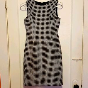 Brooks Brothers Navy & White Career Dress